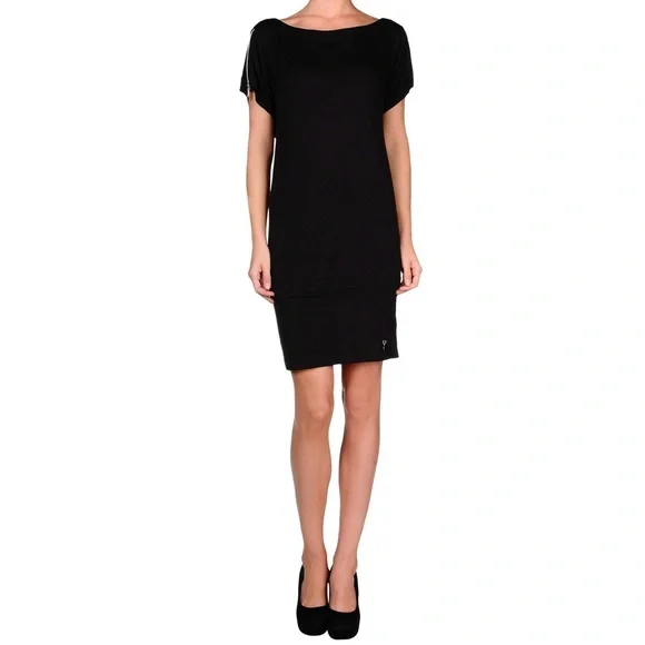 Love Moschino black viscose dress in size US8 - Picture 2 of 9